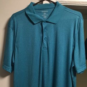 Large Blue collared shirt